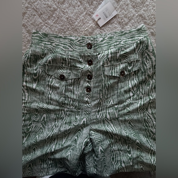 C/MEO COLLECTIVE Energised Wide-leg Pants In Ivy Woodgrain - Picture 8 of 16